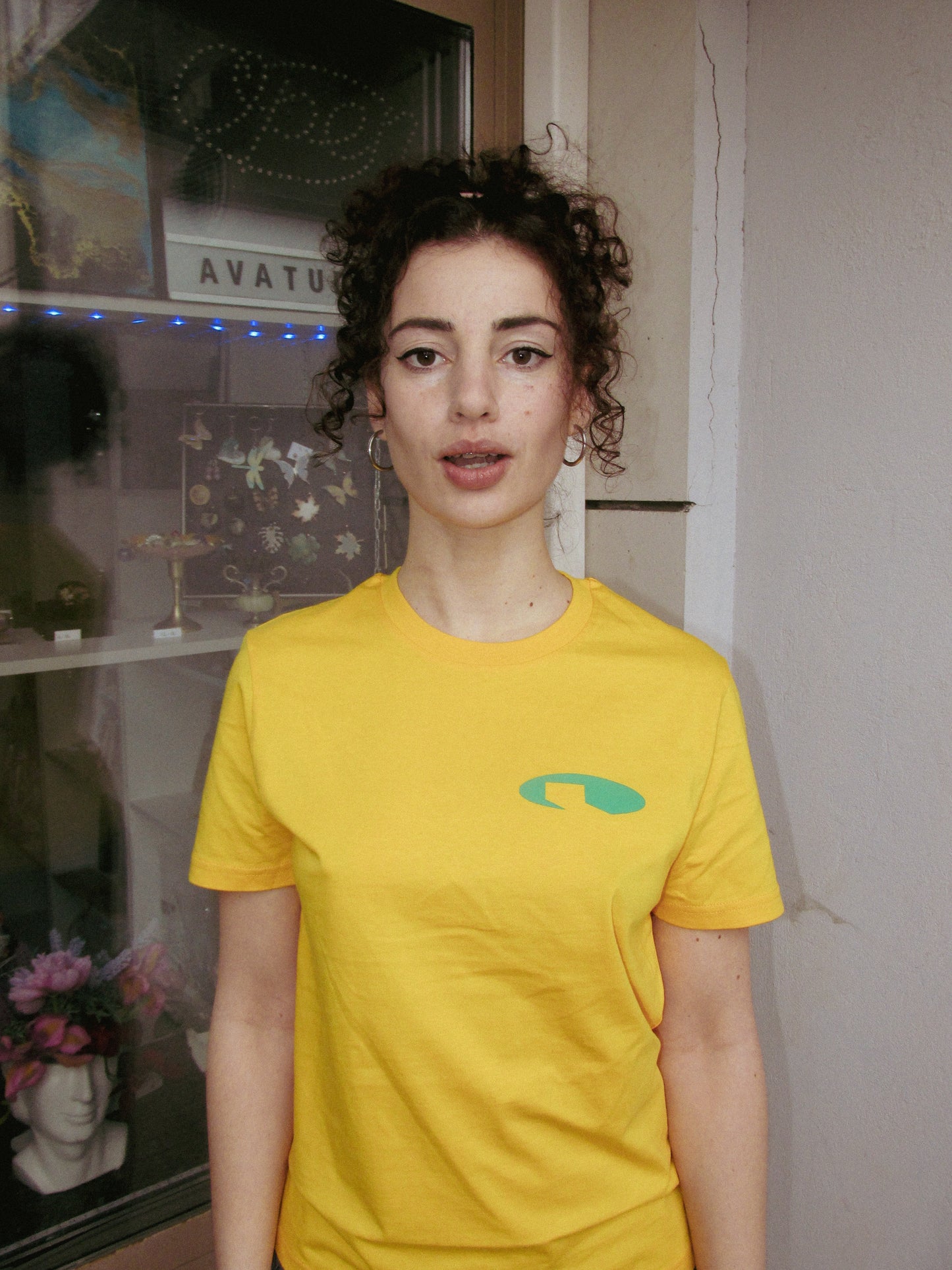 Logo Tee Funky Yellow