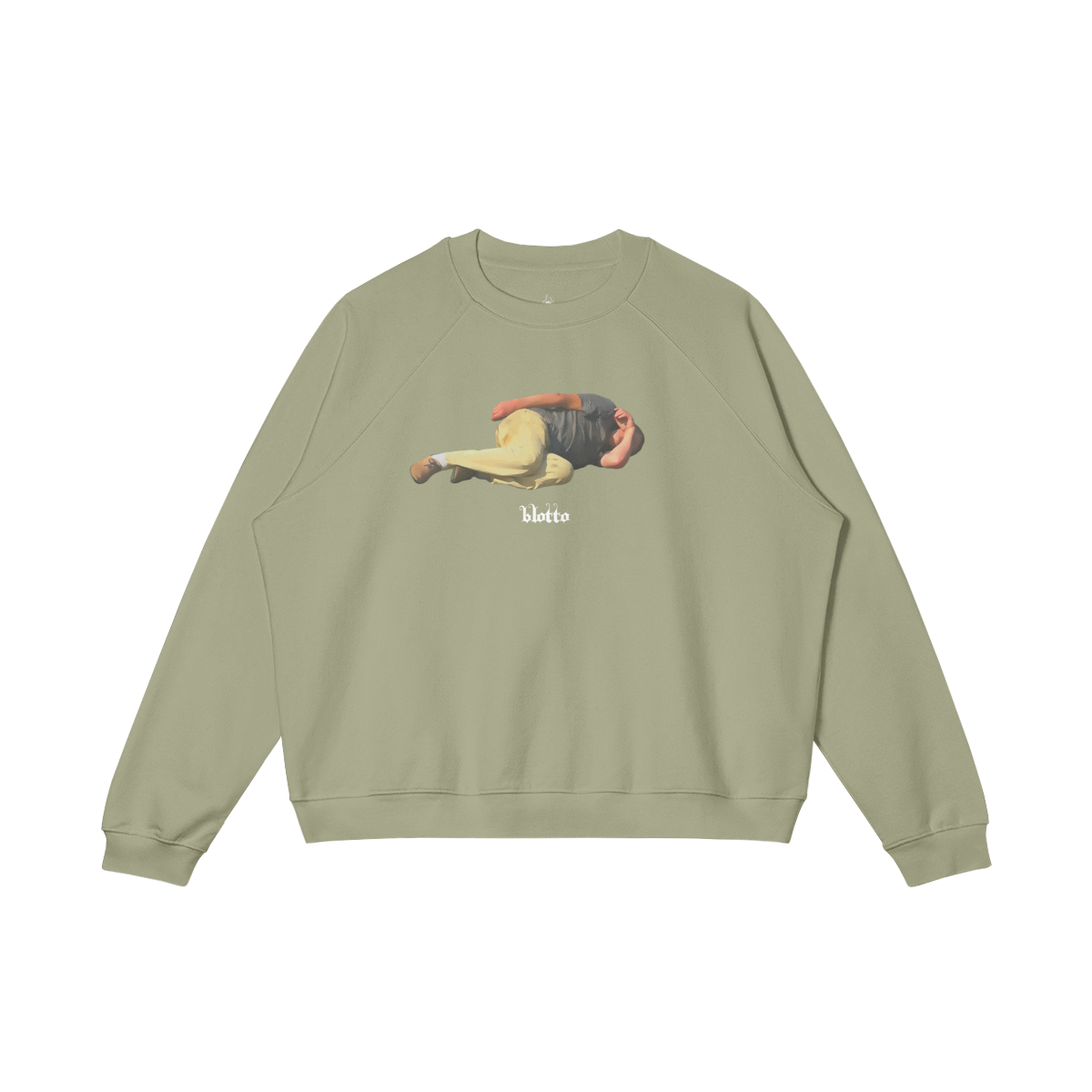 BLOTTO Drunkman Crewneck Matcha Green